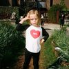 Heart Icon Baseball Shirt