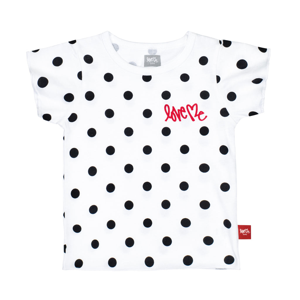 Polka Dot Crew Tee