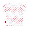 Red Repeat Crew Tee