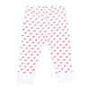Red Repeat Leggings