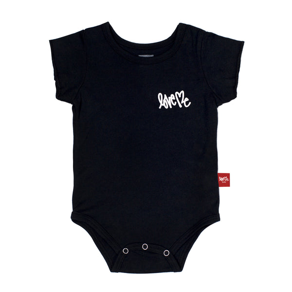 Basic White Logo Onesie