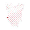 Red Repeat Onesie