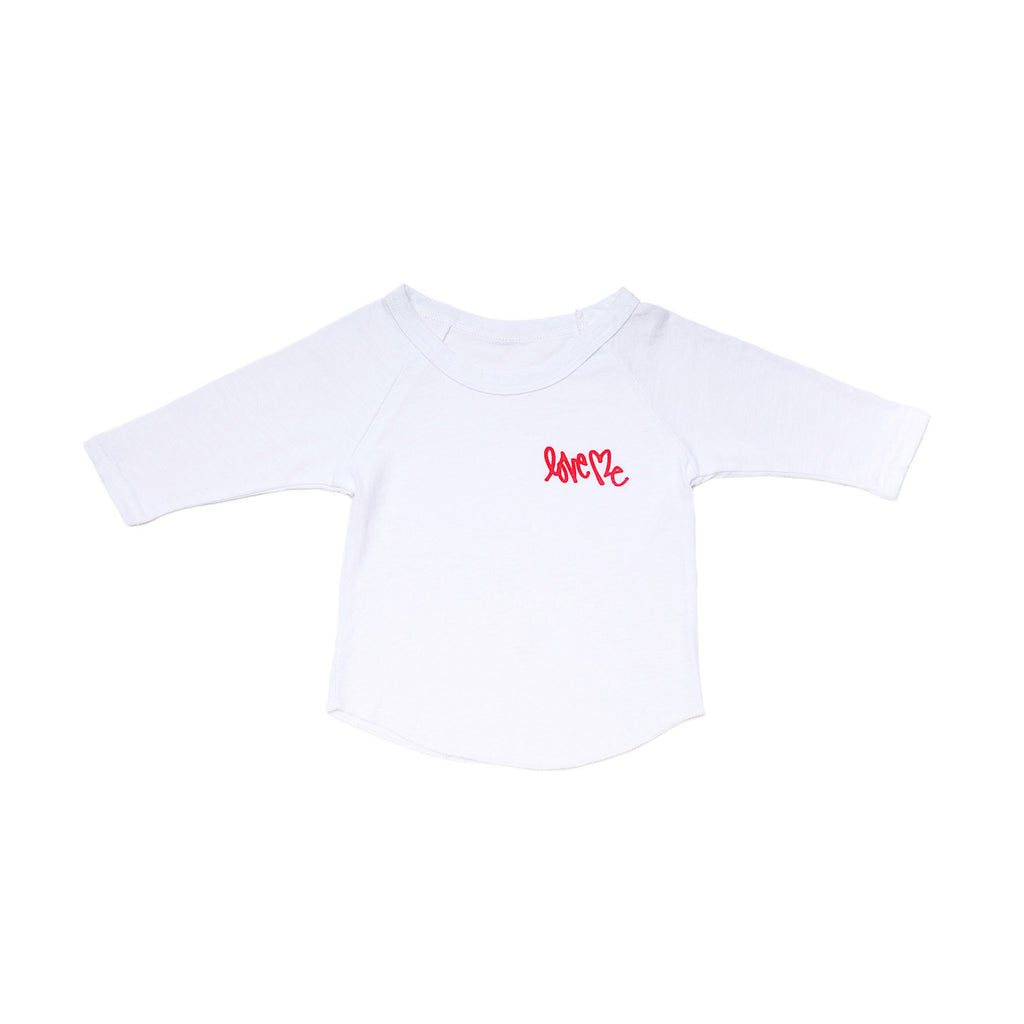 Classic Red Logo Baseball Shirt